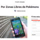 Imagen: Pokémons Free Zone / change.org